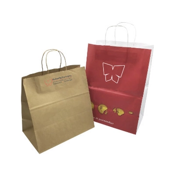 Sac Kraft personnalise Butterfly Packaging